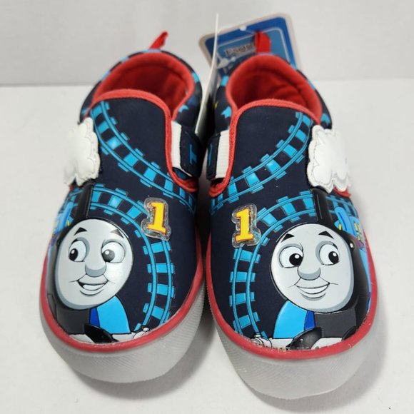 Thomas & Friends Other - Thomas & Friends Blue Canvas Slip-On shoes